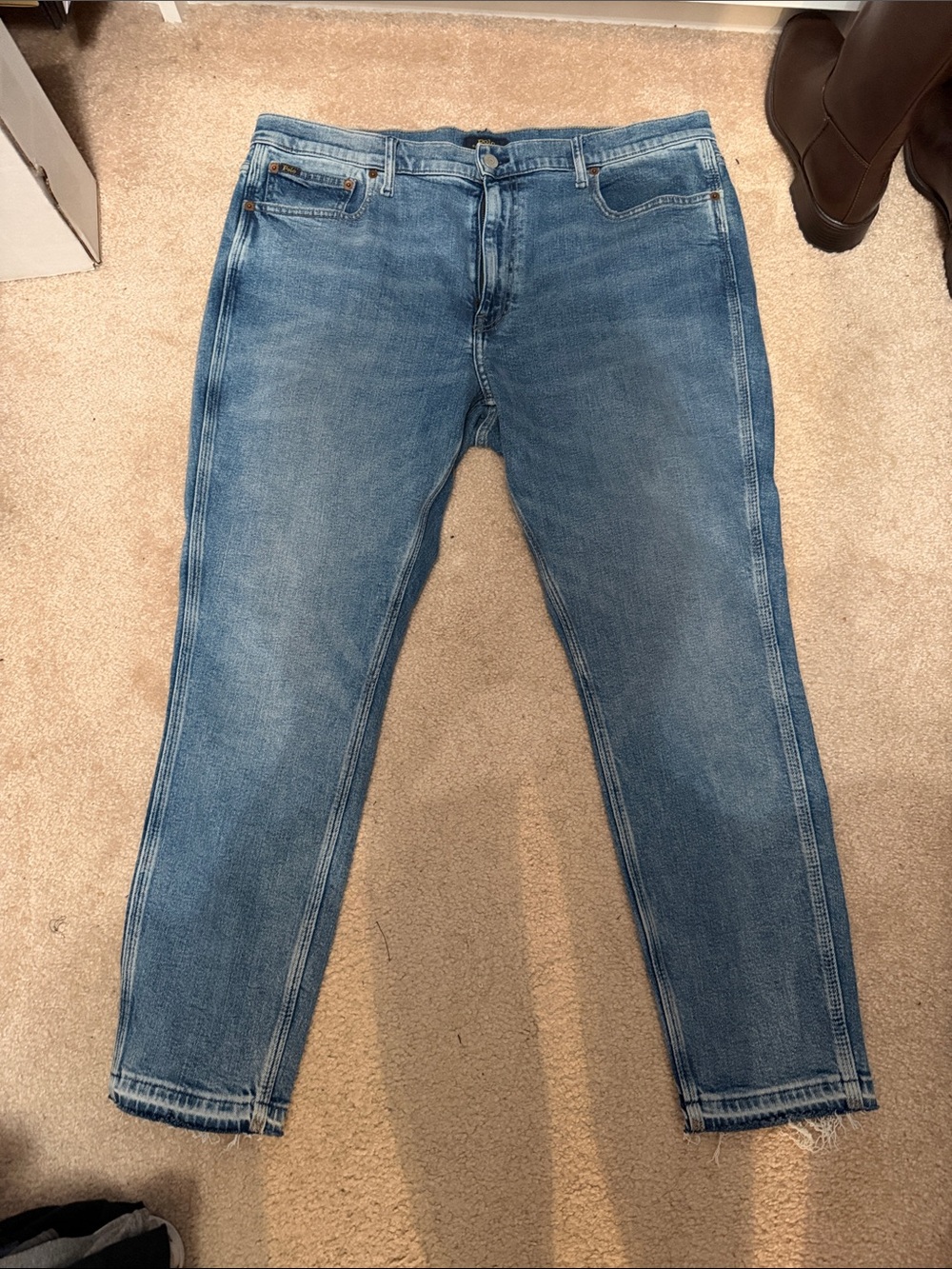 Ralph Lauren Women’s Light Blue Slim Straight Jeans